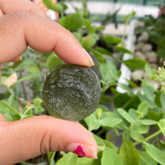 Raw Moldavite Crystal, Natural Moldavite, 2.8 gram to 11.33 gram,Genuine Authentic stone For Protection, Self Healing Stones, Chakra Healing