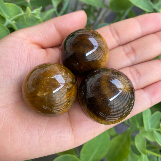 Tiger Eye Sphere Crystal Ball,Crystal Ball,Crystal for Personal Empowerment,Crystal forThroat Chakra,Crystal for dispelling Anxiety