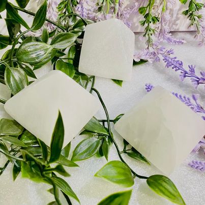 Selenite Crystal Pyramid