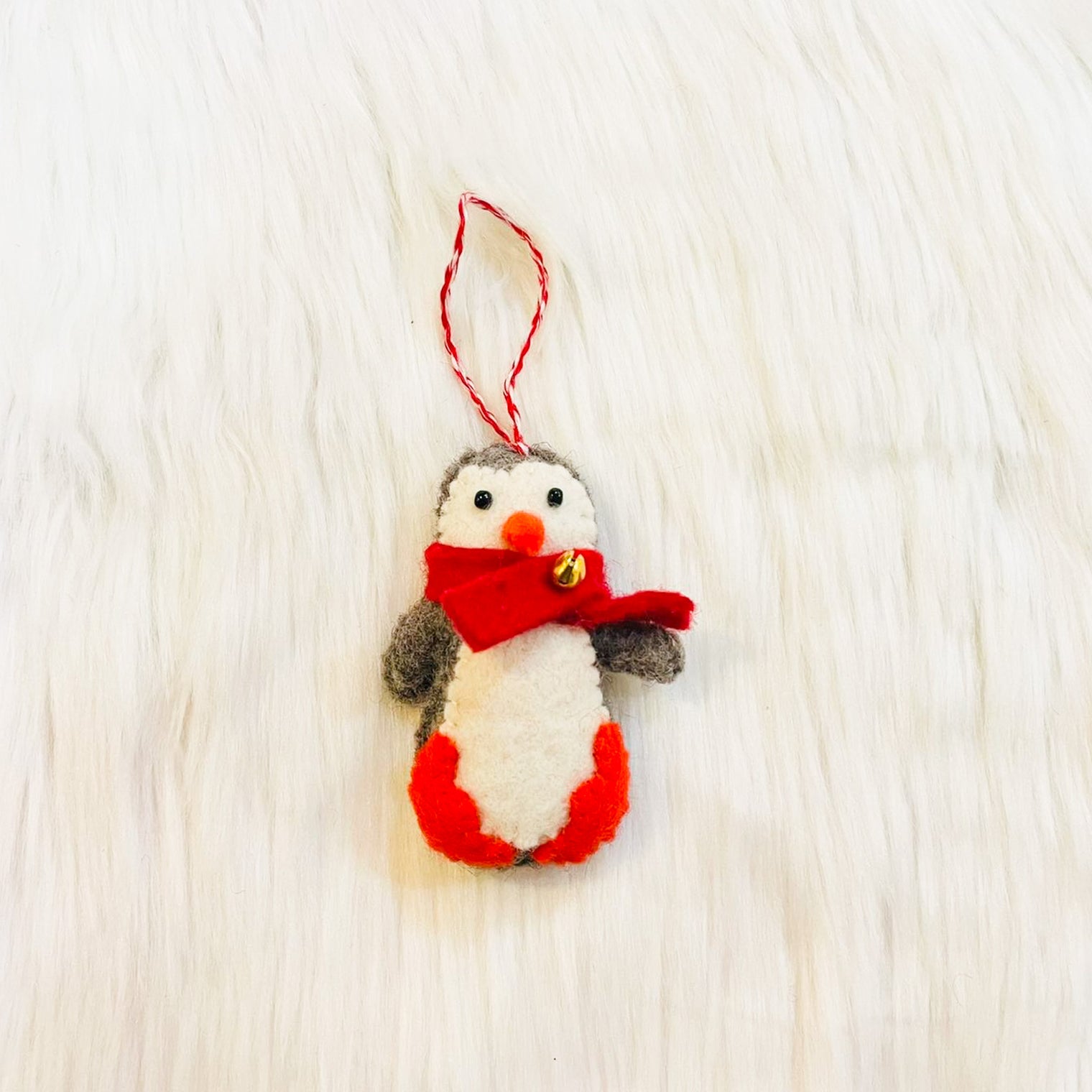 Penguin Felt Ornaments