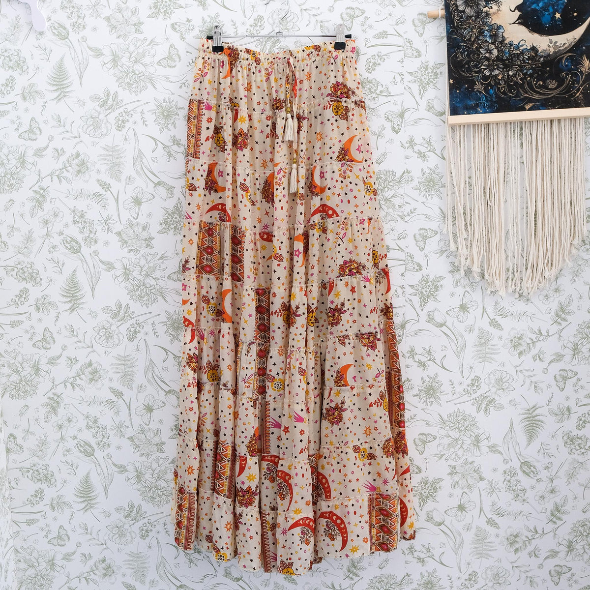 Stevie Inspired Flowy Tiered Skirt