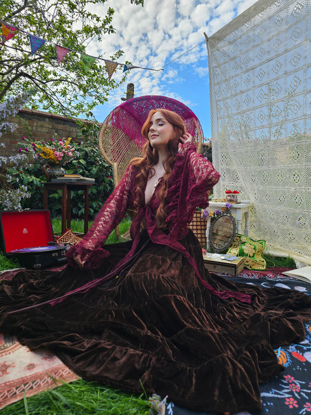 Mossy Dreams Lace Top