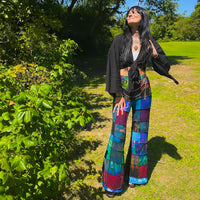 Solid Cotton Wrap Top