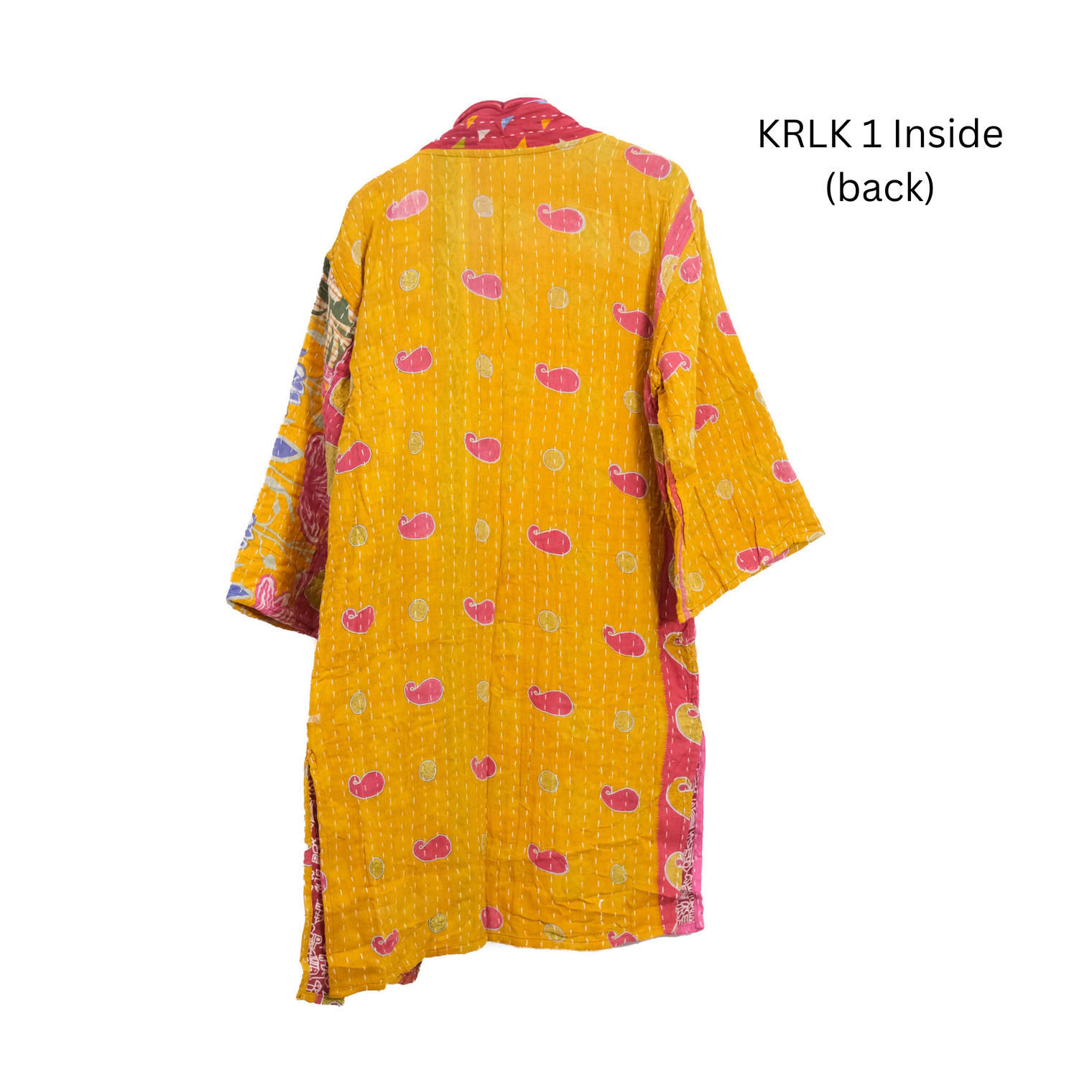 Kantha Reversible Long Jacket
