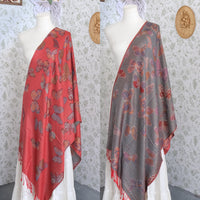 Mystical Reversible Butterfly Shawl