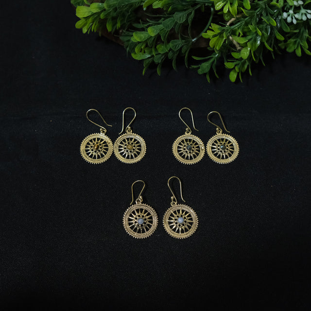 Handmade Boho Dangle Earrings
