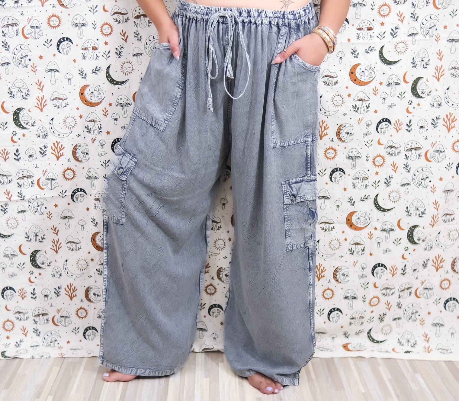Oversized Casual Cargo Pants