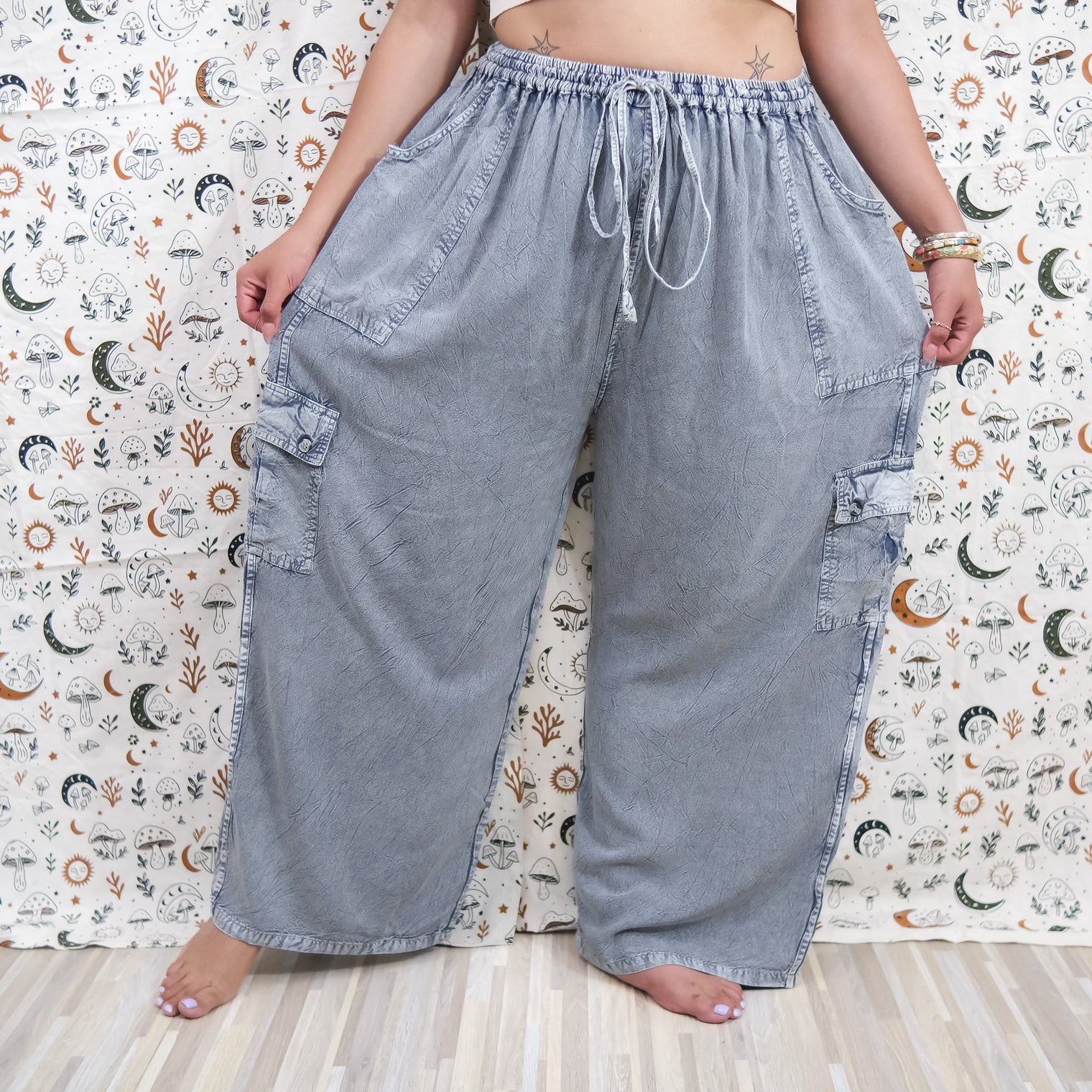 Oversized Casual Cargo Pants