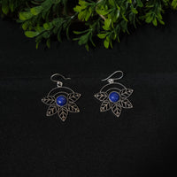 Boho Flower Dangle Crystal Earring