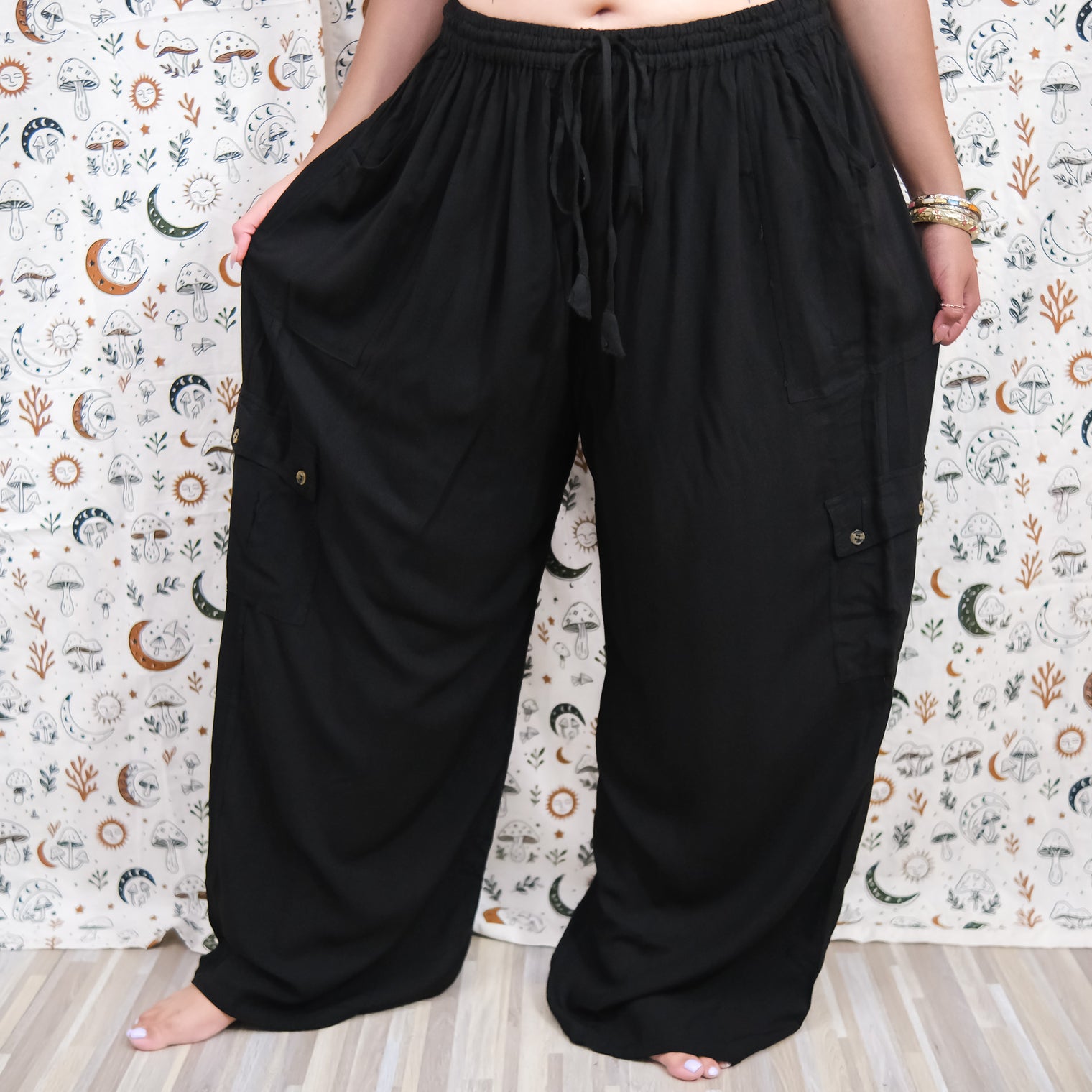 Oversized Casual Cargo Pants