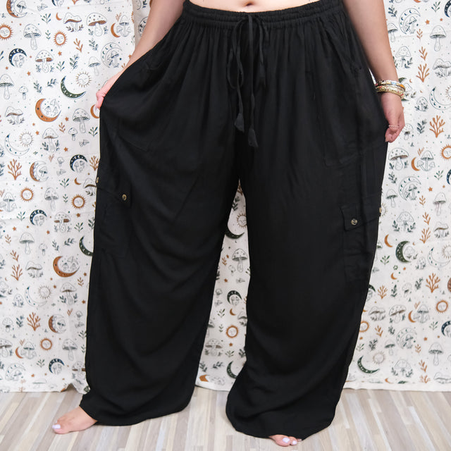 Oversized Casual Cargo Pants