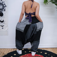 Unisex Organic Cotton Harem Pants with Pockets