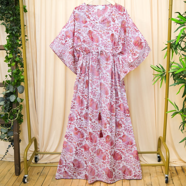 Flowy Long Kaftan Dress