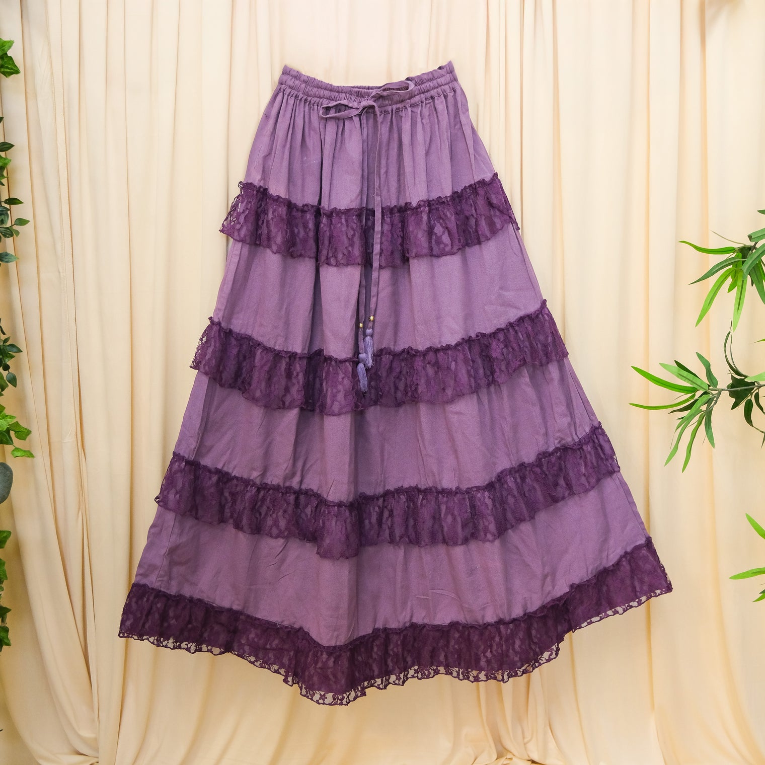 Cotton Boho Lace Skirts