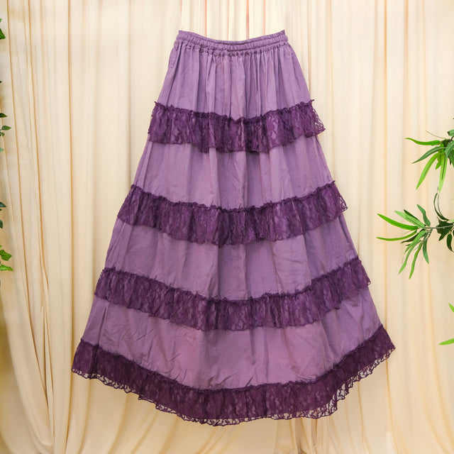 Cotton Boho Lace Skirts