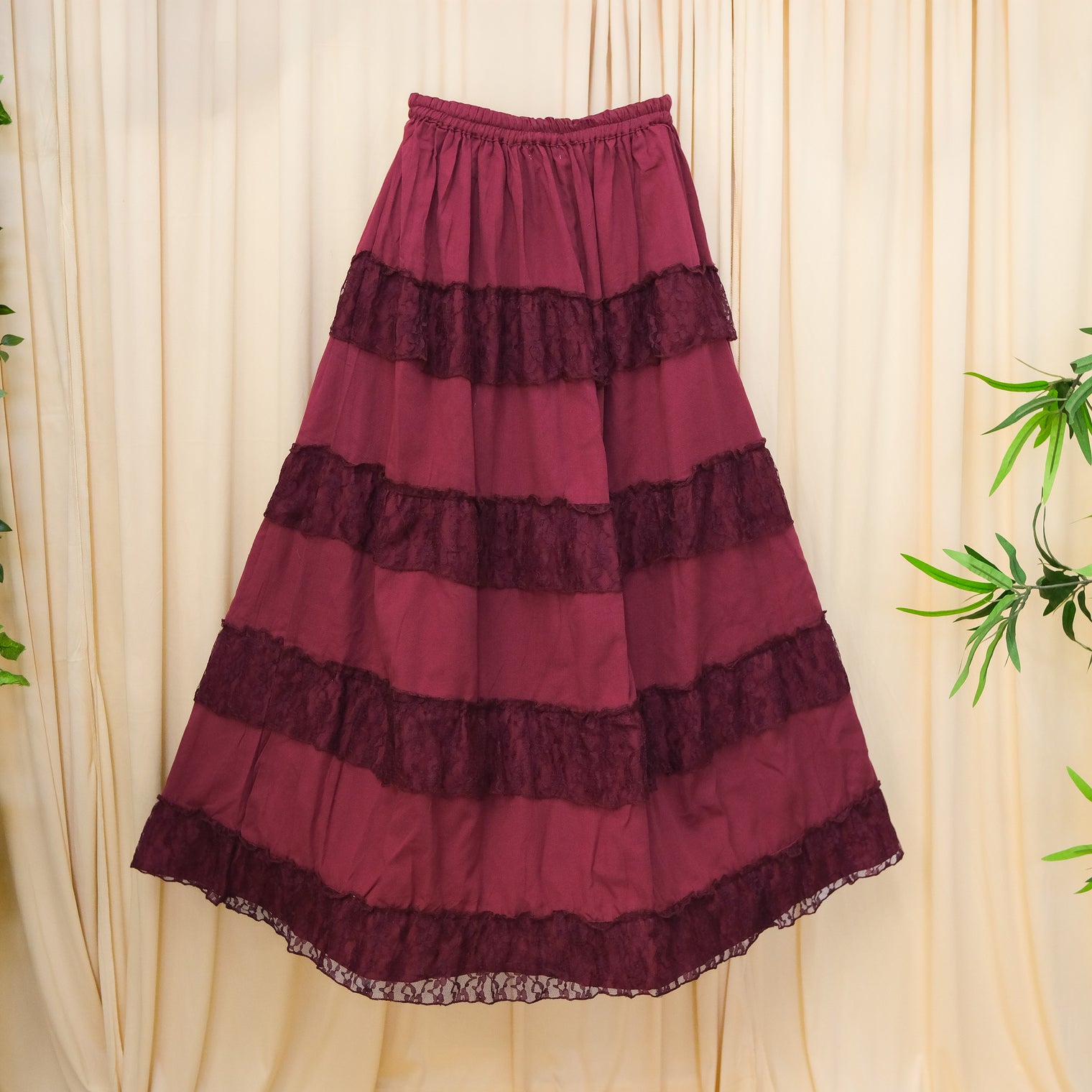 Cotton Boho Lace Skirts