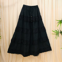 Cotton Boho Lace Skirts