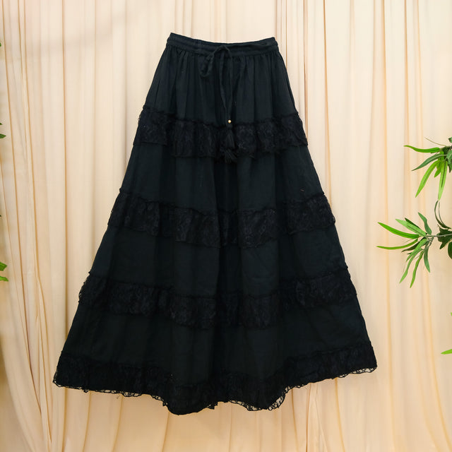 Cotton Boho Lace Skirts