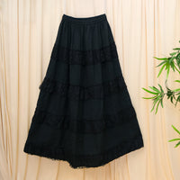 Cotton Boho Lace Skirts