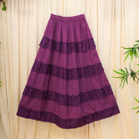 Cotton Boho Lace Skirts
