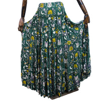 Celestial Cat Moon Tiered Maxi Skirt