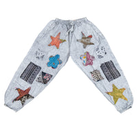 One of a Kind Artisan Patchwork Cotton Pants