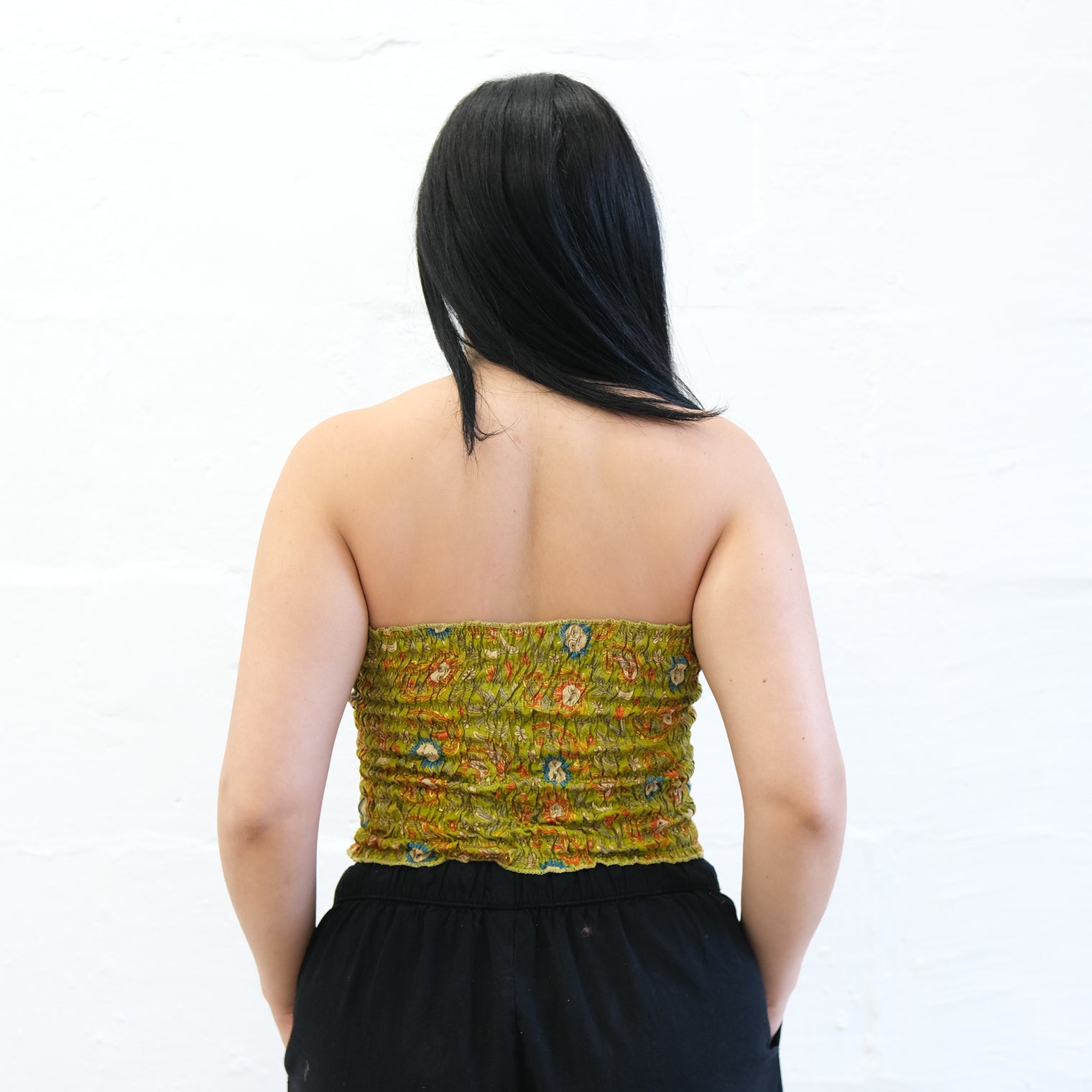 Paisley Celestial Boho Bandeau Top