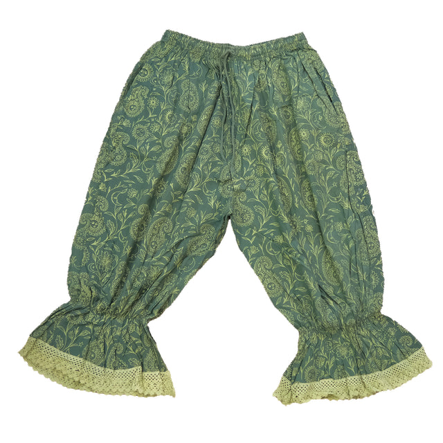 Fairycore Paisley Lace Trim Bloomers