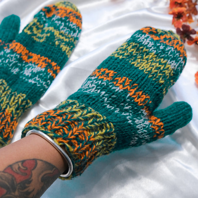 Cozy Knitted Fleece Lined Mitten