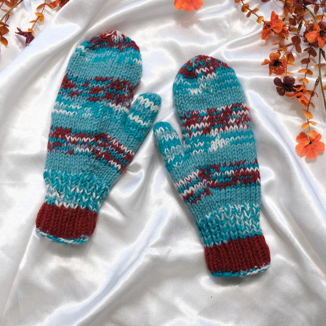Cozy Knitted Fleece Lined Mitten