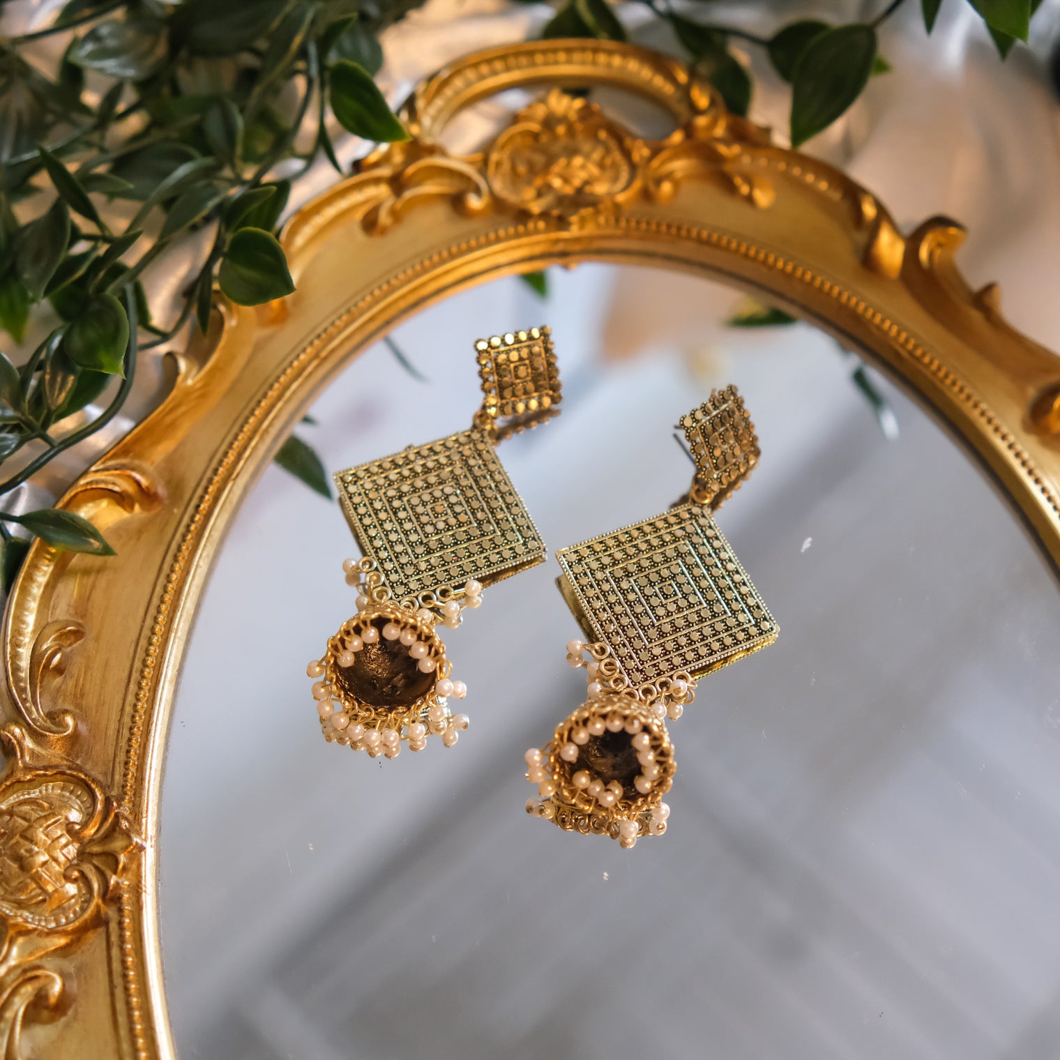 Boho Gold  Dangle Earring