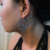 Handmade Spiral Boho Earring