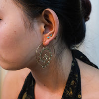 Handmade Spiral Boho Earring