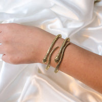Boho Metal Snake Cuffs