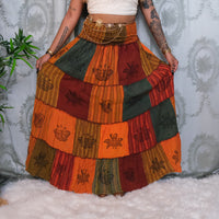 Boho Patchwork Multi Style Dress+ Skirt