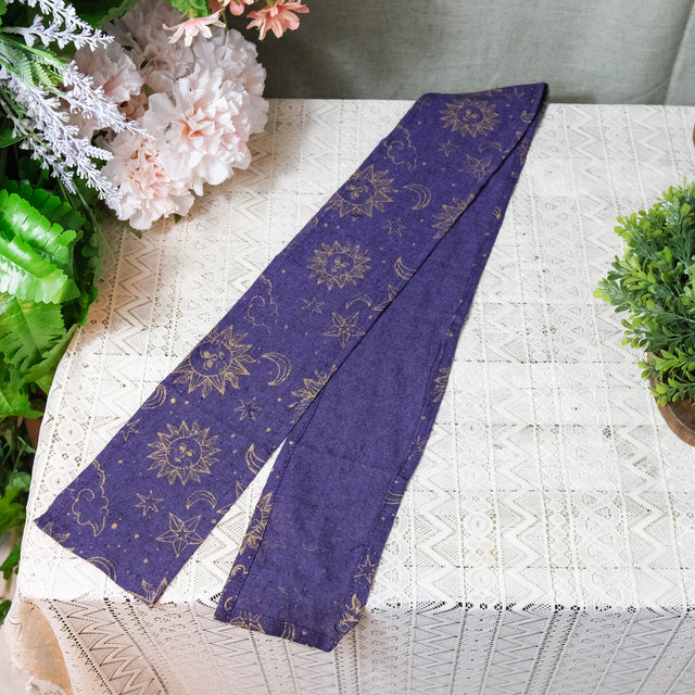 Boho Celestial Long Head Band