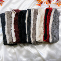 Knitted Head warmer with Fleece Lining