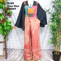 Kantha Boho Bell Bottom Jumpsuit
