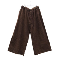 Boho Floral Patchwork Wide Leg Cotton Pants