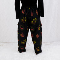 Whimsy Goth Cotton Cargo Pants
