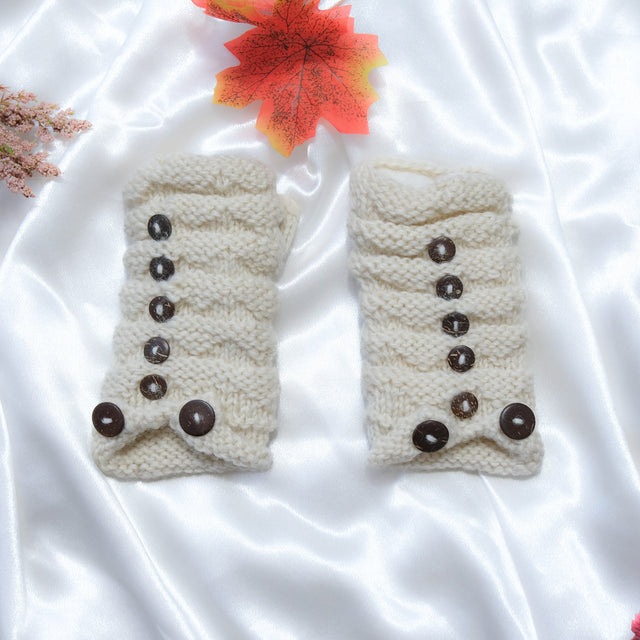 Knitted Fleece Lined Winter Handwarmer