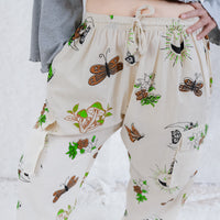 Whimsy Goth Cotton Cargo Pants