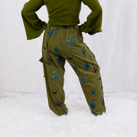 Whimsy Goth Cotton Cargo Pants