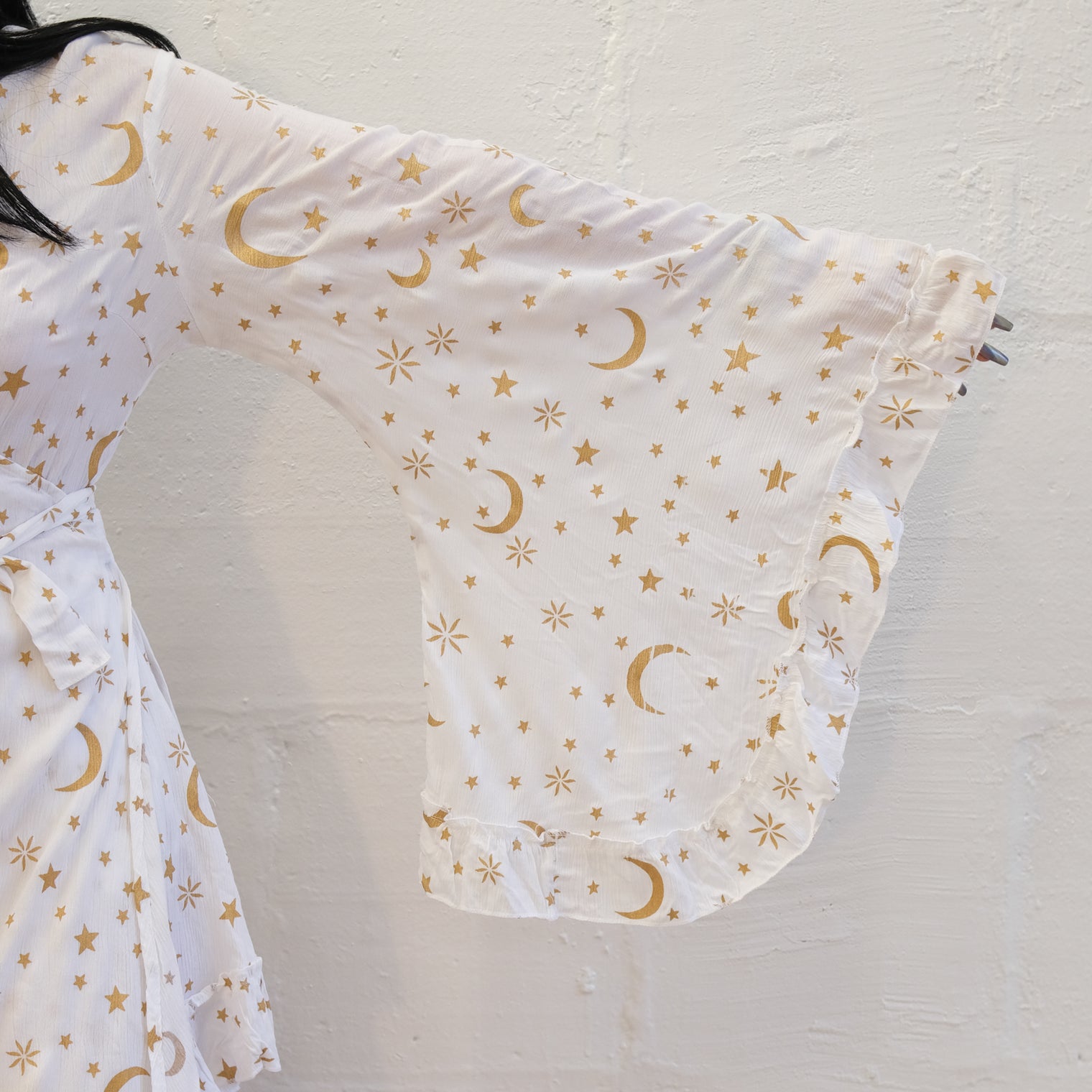 Celestial Goddess Boho Wrap Dress