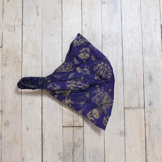 Celestial Mushroom Head Wrap