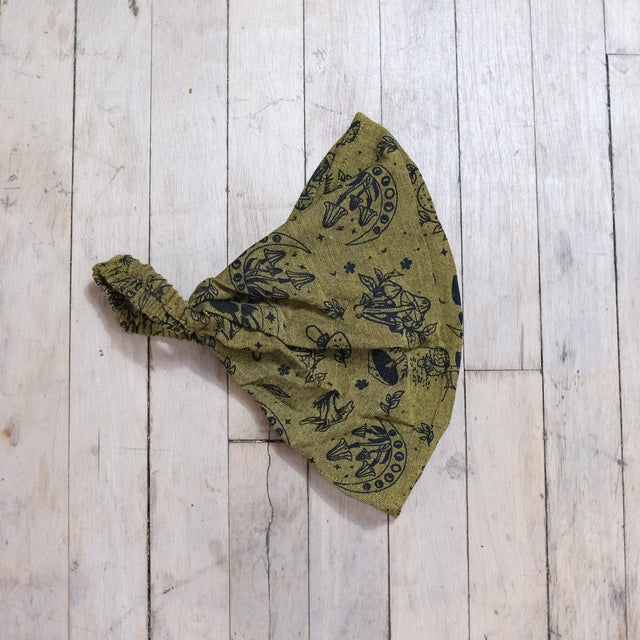 Celestial Mushroom Head Wrap