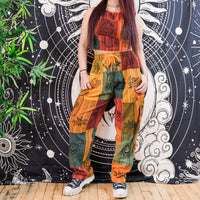 Patchwork Cargo Unisex Pants
