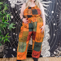 Patchwork Cargo Unisex Pants