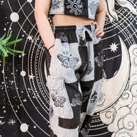Patchwork Cargo Unisex Pants
