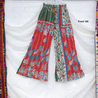 Kantha Stitched Bliss Flowy Leg Pants
